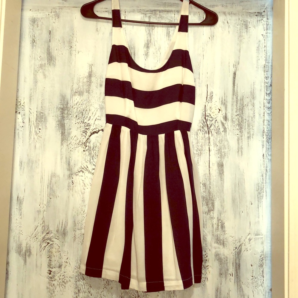 Striped summer dress